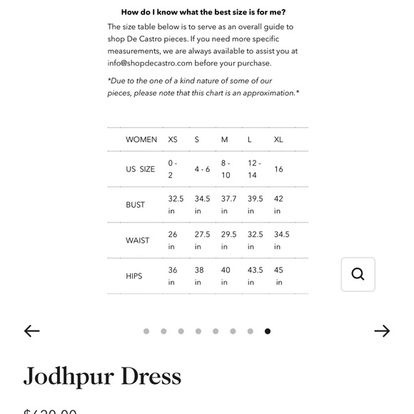 Beautiful blue and white DeCastro jodpur dress. - Picture 4 of 4